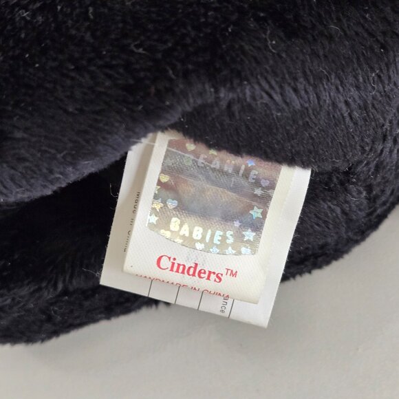 3/$25 NWT BEANIE BABY - Cinders the Black Bear - Picture 2 of 2